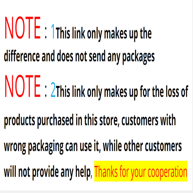 Make up the difference / only useful to our customers, not helpful to other customers