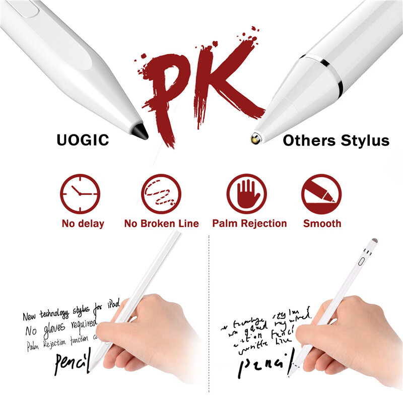 Active Stylus ปากกาสำหรับ Apple Pencil 2 1 IPad Pro 11 12.9 2020 2018 2019 6th 7th Gen Touch Pen สำหรับดินสอ IPad