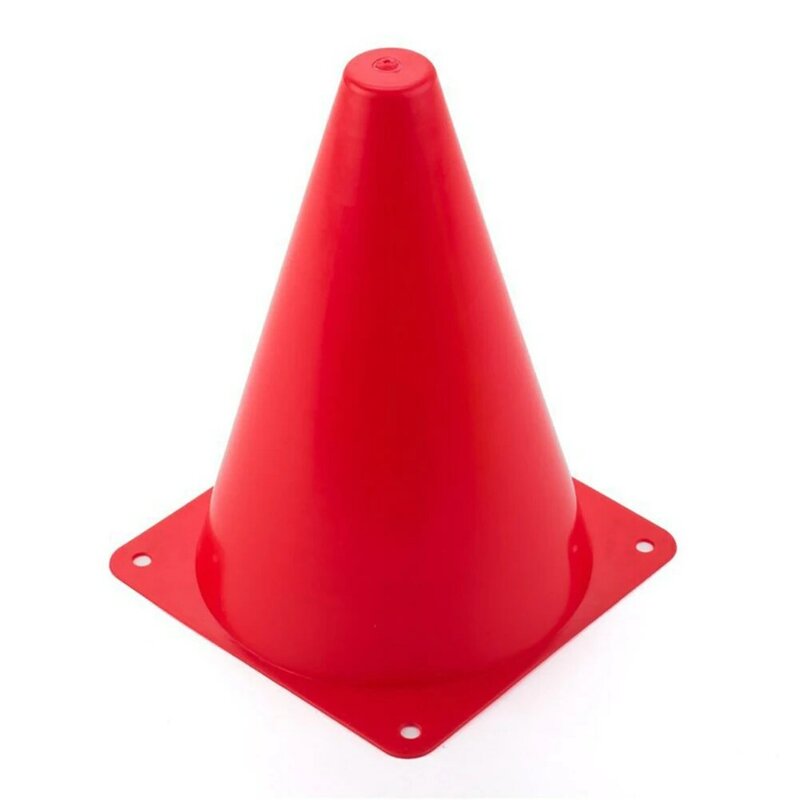 10pcs 18cm Plastic Sport Training Traffic Cone For Kids Adult Home GYM Football Training Soccer Barrier Training Accessories