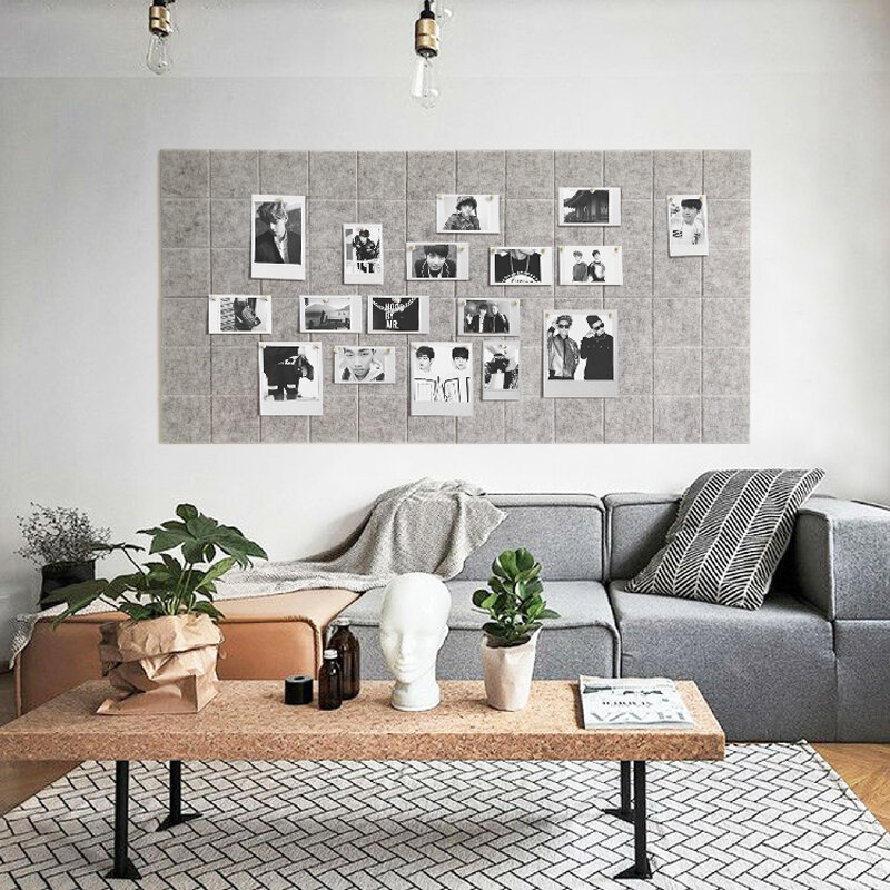 Styl skandynawski czuł list uwaga tablica tablica ogłoszeń Home Decor biuro Planner harmonogram wyświetlanie zdjęć dekoracje ścienne