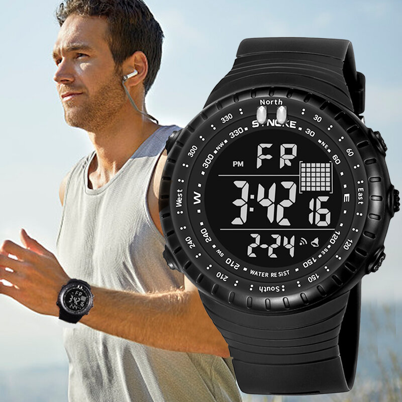 Orologio sportivo da uomo orologi digitali impermeabili per uomo cronometro Led orologio da polso militare uomo orologio elettronico Montre Homme