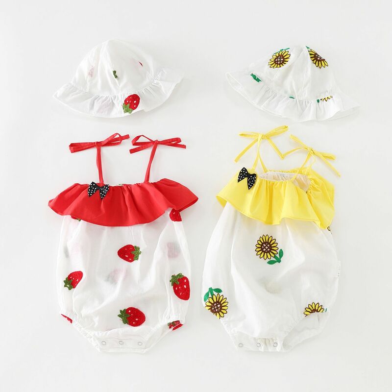 Yg Brand Children's Clothing, New Summer Lovely Girl Baby Out Creeping Clothes, Newborn Baby Fashion Full Moon Clothes Fashion S