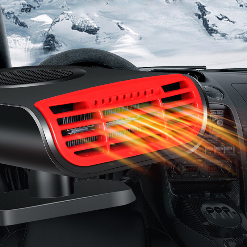 Nuovo riscaldatore per Auto caldo 12V Auto parabrezza Defogger rotazione a 360 gradi 2 modalità inverno parabrezza sbrinatore Defogger ventilatore di riscaldamento