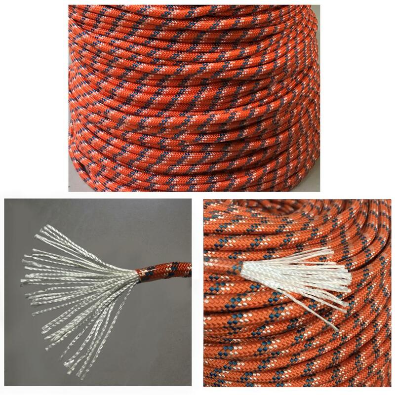 Скалолазанная веревка Desert & Fox, износостойкая высокопрочная экстренная веревка, диаметр 9 мм, для прогулок, 10 м 20 м 30 м 50 м