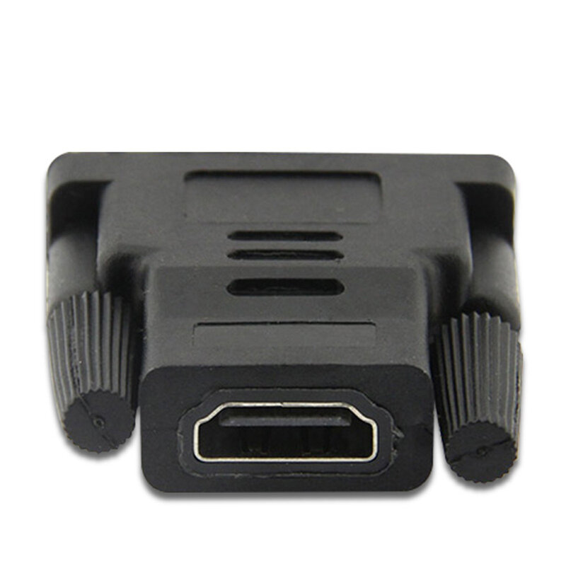 Adaptador compatible con DVI a HDMI, convertidor bidireccional DVI D 24 + 1 24 + 5, conector de Cable macho, proyector HDTV