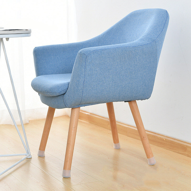 Almohadilla de protección de silicona para pies de mesa, Protector de suelo antideslizante para silla, muebles, patas, 16 Uds.
