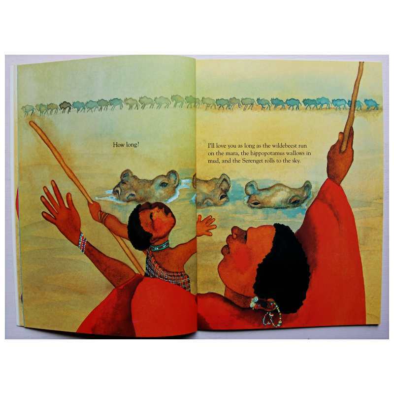 Tato, kochasz mnie? Przez Barbara M. Joosse edukacyjna angielska książka obrazkowa karta do nauki książka przygodowa dla dzieci prezent dla dzieci