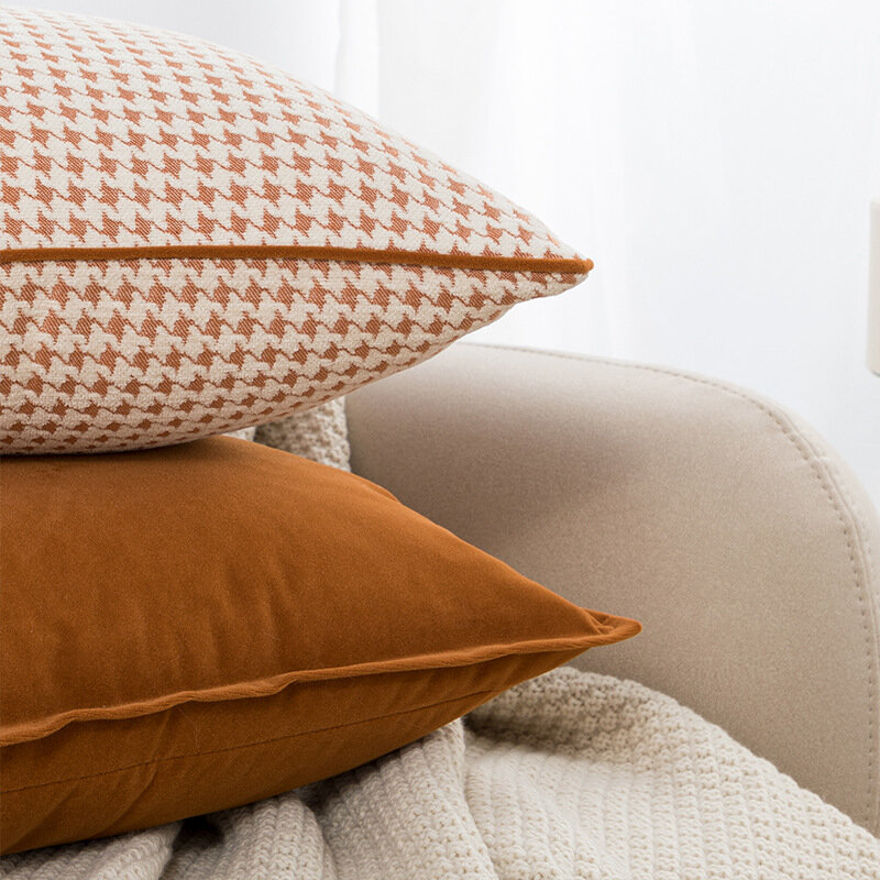 Moderno simples mil pássaro treliça ins travesseiro capa sala de estar sofá travesseiro almofada cabeceira cintura travesseiro flutuante janela