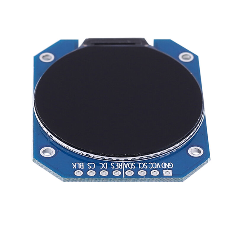 Модуль ЖК-дисплея TFT 3,3 В постоянного тока, 1,28 дюйма, круглый RGB 240*240 GC9A01, драйвер с интерфейсом SPI, разрешение x