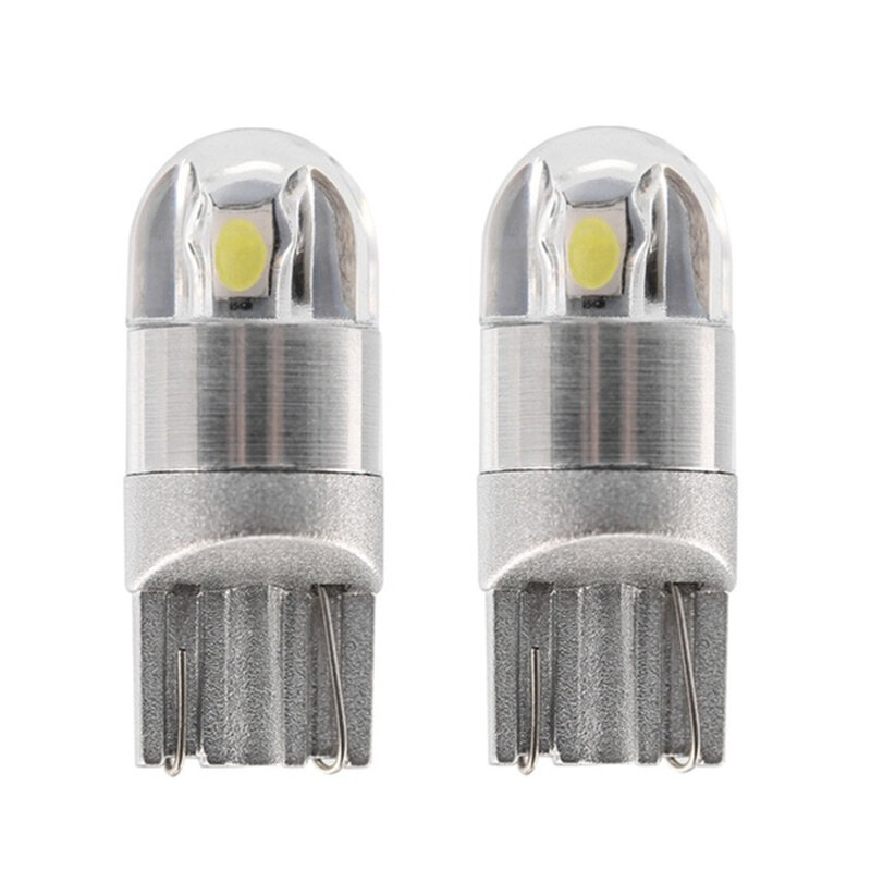 Bombilla de luz LED Interior superblanca T10 3030 2SMD, alta potencia, W5W 194 168 6W, 10 unidades