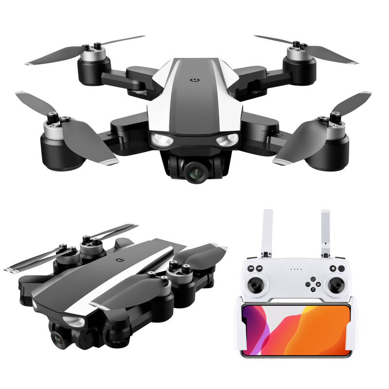 Drone ZK30 S105 6KHD à Double caméra GPS, 5GWifi, moteur professionnel sans balais, Distance stable de 1.2km, vol de 30 Min, Rc