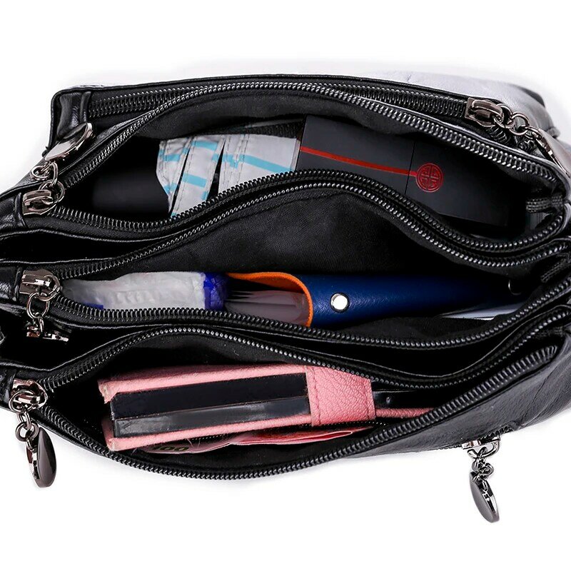 OLSITTI لطيف بلون صغير بولي Leather حقائب كتف جلدية للنساء 2021 الصيف حقائب بسيطة المحافظ حقائب السفر الإناث