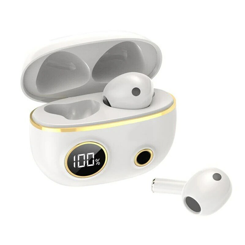Pro100-auriculares inalámbricos TWS con Bluetooth, Mini auriculares deportivos con sonido HiFi y pantalla Digital para teléfono inteligente