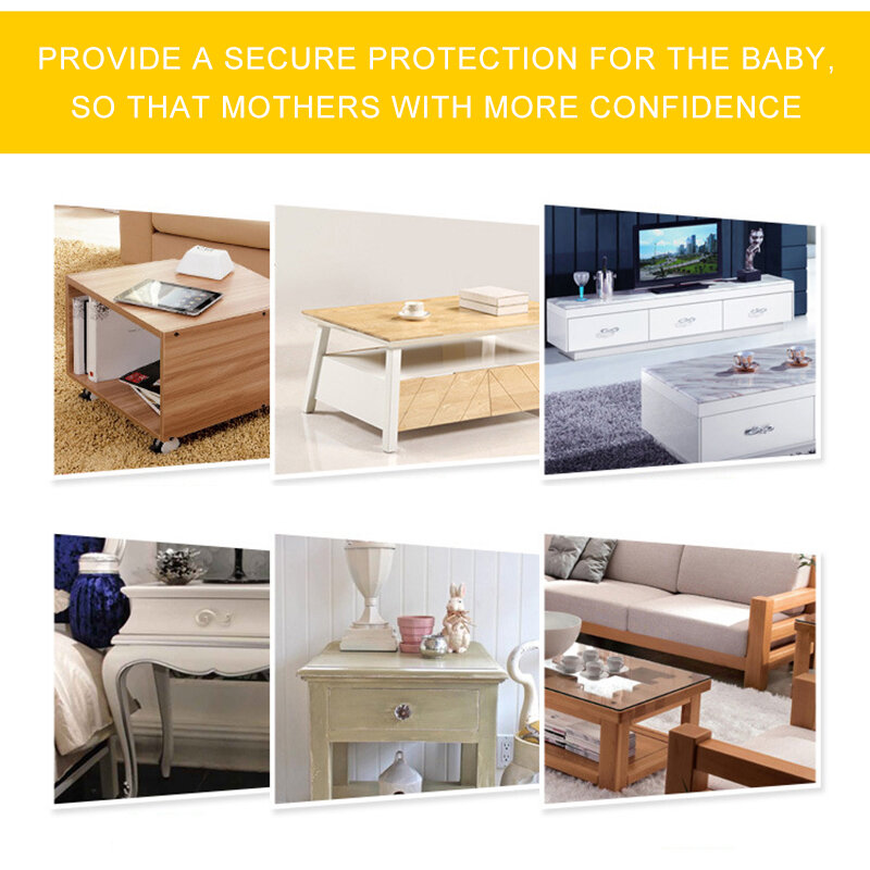 2M Baby Safety Protection Strip Table Desk Edge Guard Strip Corner Protector Furniture Corners Children Safety Foam Protection