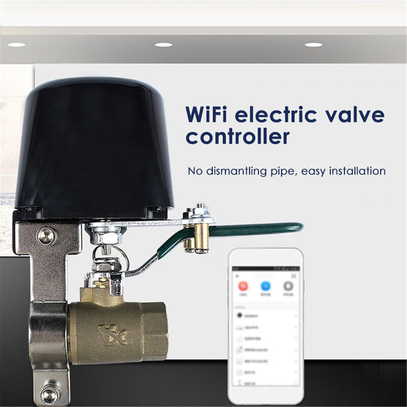 WIFI Smart Sprinkler Controller Wasser Gas Abgeschaltet Ventil Control Kompatibel Mit Alexa Google Anwendung Programm iOS/Android