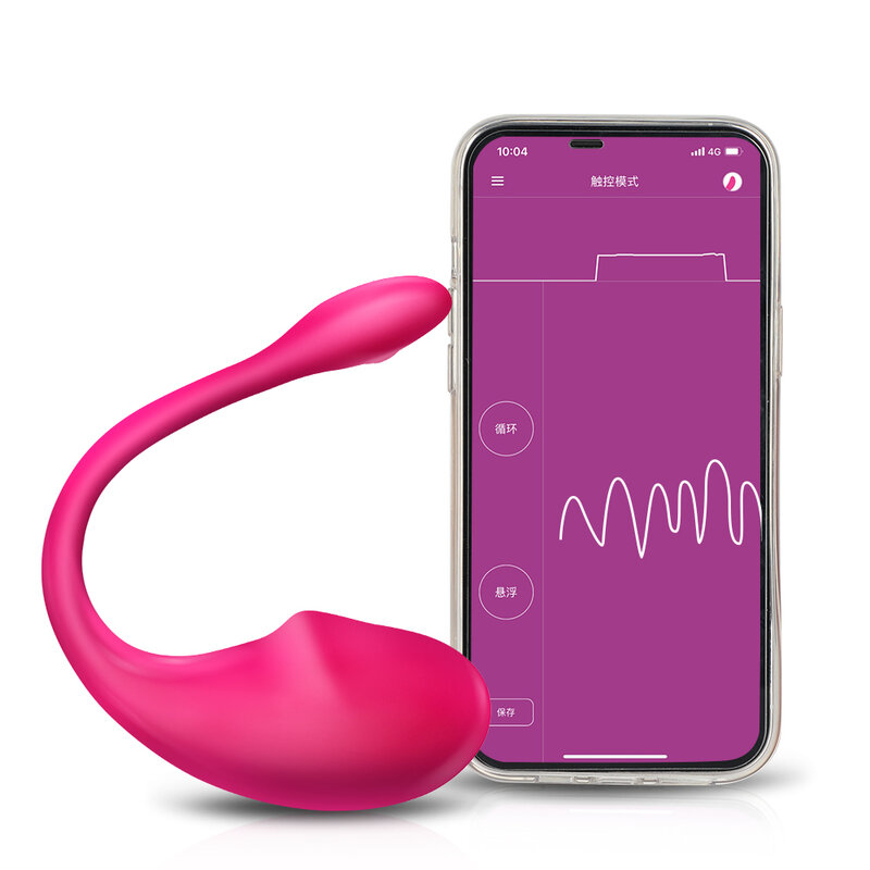 Huevo de silicona para masturbación femenina, huevo de salto erótico, vibrador con aplicación Bluetooth, estimulación del clítoris y del punto G