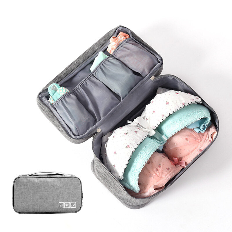 Bolsa de sujetador catiónica, bolsa de almacenamiento de ropa interior de viaje, bolsa de almacenamiento de sujetador, bolsas de viaje