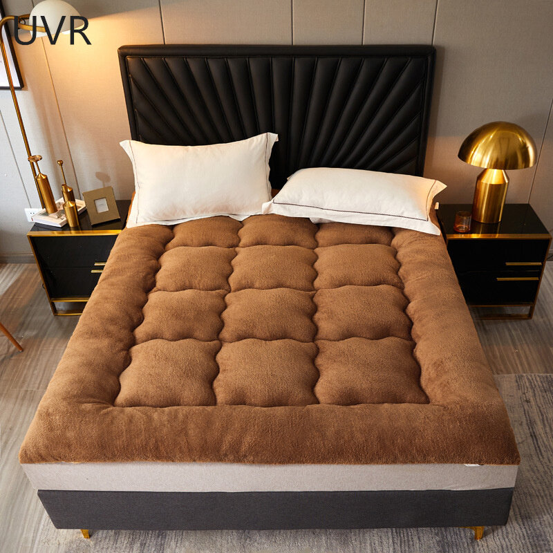 UVR-colchón plegable para el suelo, Tatami suave, mantiene el calor en invierno, estera de suelo para dormitorio, cojín cómodo de tamaño completo