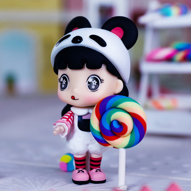 Mimpi Peri Seri Boneka Saku Kotak Buta Koleksi Lucu Hewan Gaya Kawaii Mainan Angka Hadiah Ulang Tahun untuk Anak-anak