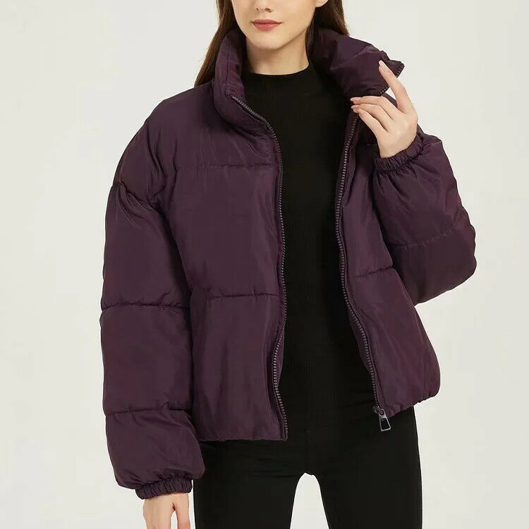 2021 autunno nuovi prodotti stile europeo e americano Street Fashion Urban Casual cappotto da pane cappotto in cotone giacca da donna
