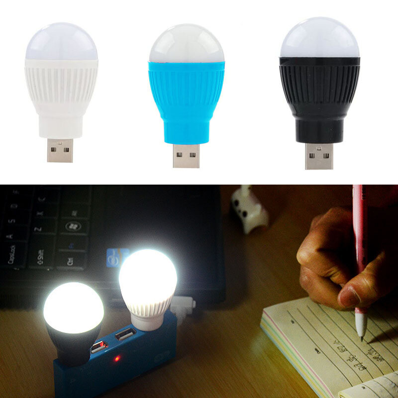 Nieuwste Mini Usb Led Licht Draagbare 5V 5W Energiebesparende Bal Lamp Voor Laptop Usb Socket MD7