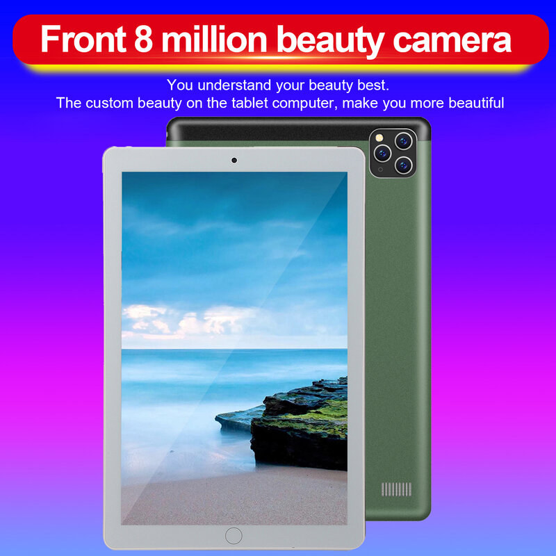 New Android Tablet PC Andorid9.0 Octa-core 10.1 Inch Tablet Core 4GB RAM 64GB ROM WIFI Mirror Screen 1280* 800 Tablets