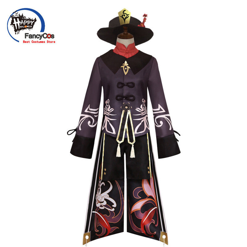 Hu Tao – uniforme de Cosplay à Impact Genshin, tenue de jeux, Costumes d'halloween pour femmes