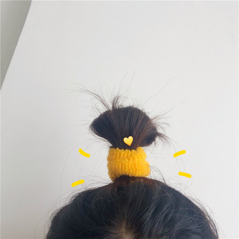 Высокоэластичная шероховатая резинка для волос в Корейском стиле, выбор интернет-знаменитостей