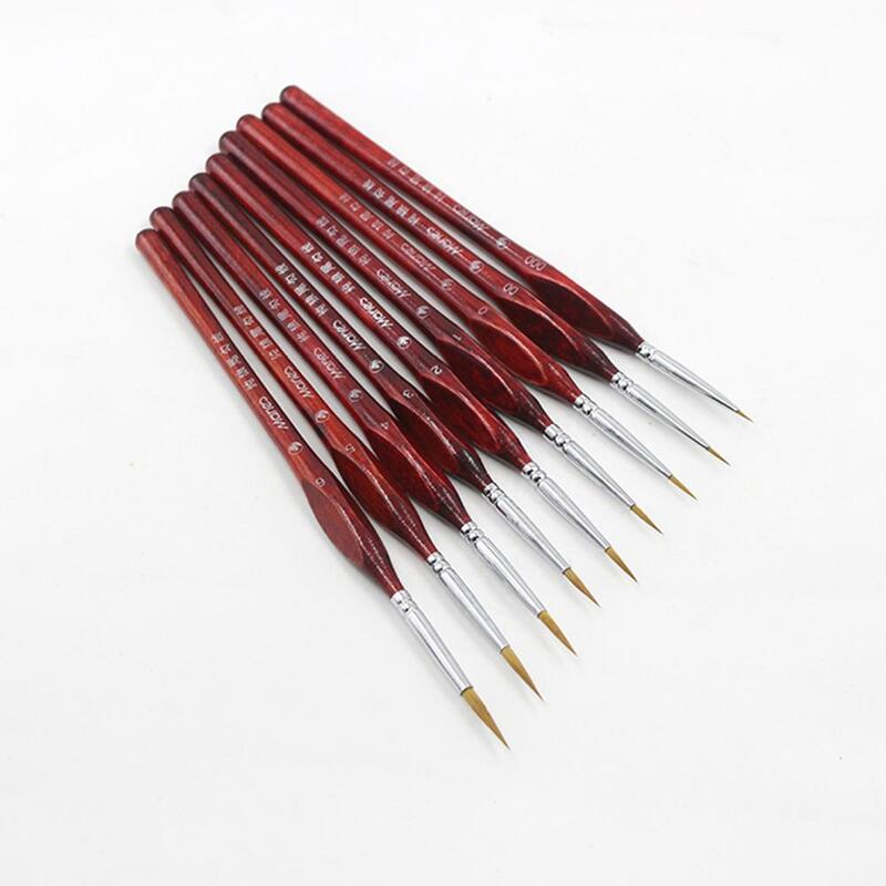 High Quality Woody Ink Brush Suitable for Drawing/Gouache/Oil Painting/A Perfect Art Tool With A Seamless Nickel Ergonomic