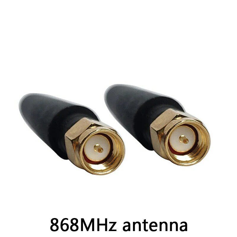 Антенна 868 МГц lora lorawan 3bdi SMA, 1 шт., 2 шт., антенна 915 МГц 868 IOT, черная антенна небольшого размера