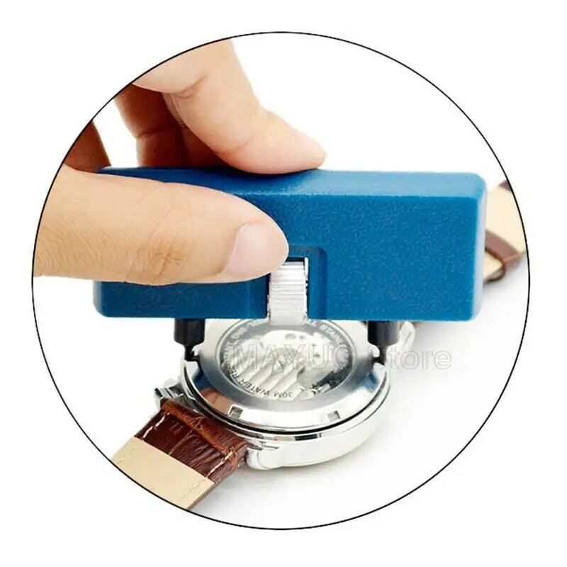 1 sztuk regulowany zegarek Opener obudowa tylna narzędzie plastikowe naciśnij bliżej Remover klucz śruba klucz zestawy naprawcze narzędzia zegarek Remover