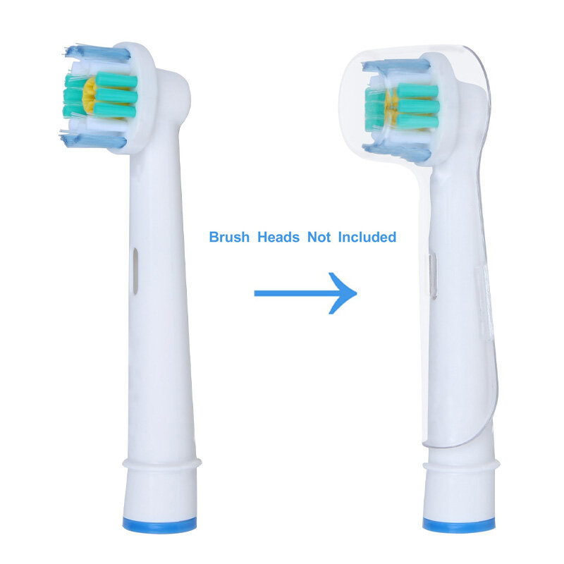 2/4 pièces couvercle de tête de brosse à dents électrique couvercle de protection de tête de brosse à dents électrique Oral B capuchon de protection anti-poussière