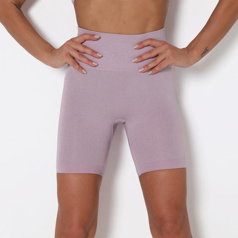 Calções de yoga mulheres calções de bicicleta esportes calças de yoga calças de cintura alta shorts de fitness corrida push up leggings roupas de ginástica