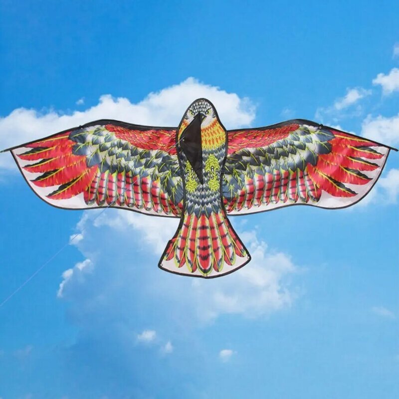 Cometa de águila gigante de 1,1 m, cometas de juguete, águilas grandes voladoras, el mejor regalo para niños, novedad