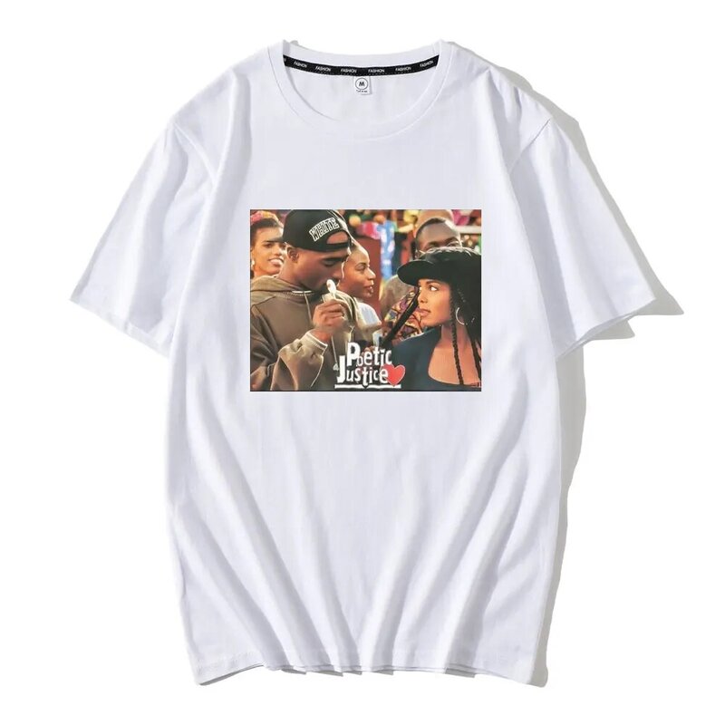 Стильная футболка с надписью футболки Department Justice, Модная хлопковая футболка в стиле ретро, свободная повседневная футболка с коротким рукав...