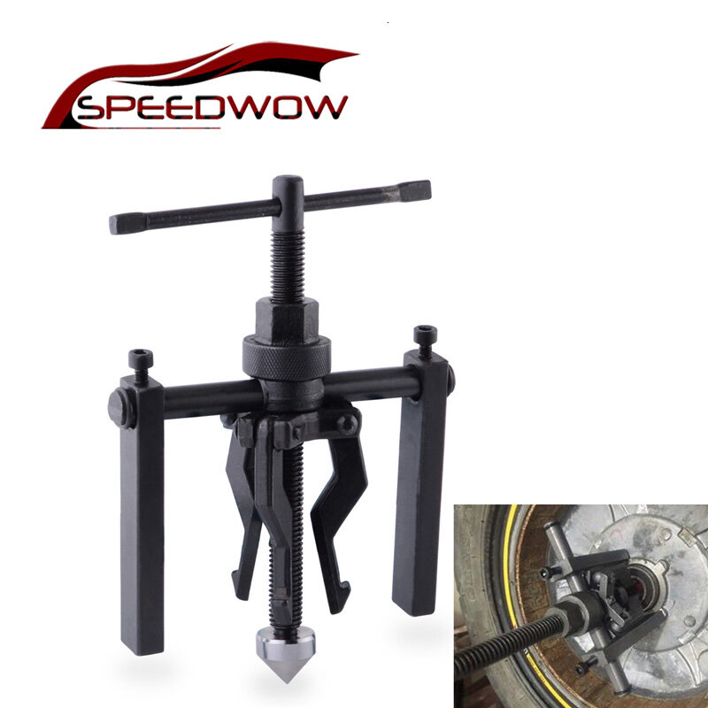SPEEDWOW-Extractor de cojinete interno de 3 mandíbulas, Kit de herramientas de máquina automotriz de alta resistencia, herramientas de reparación de automóviles