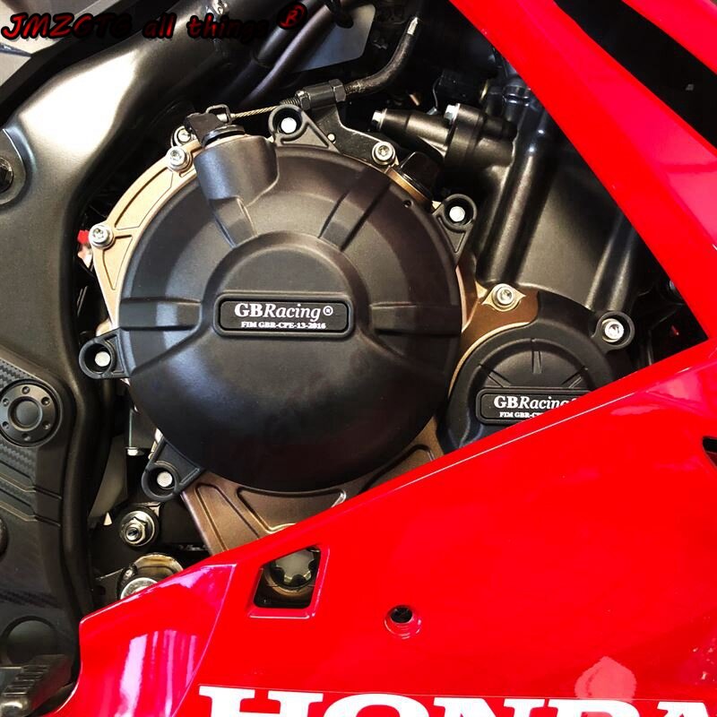 รถจักรยานยนต์ฝาปิดเครื่องยนต์ป้องกันกรณี GB Racing สำหรับ HONDA CBR500R CB500F.X 2013-2023ฝาปิดเครื่องยนต์ S ป้องกัน