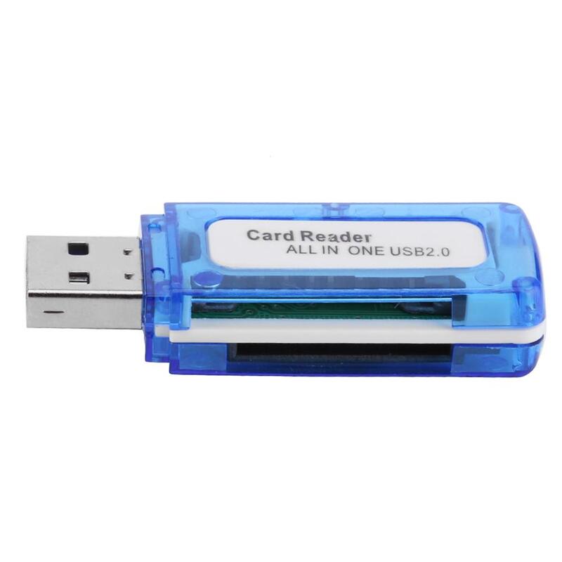 Lector de tarjetas de memoria 4 en 1, USB 2,0, todo en uno, para Micro SD TF M2