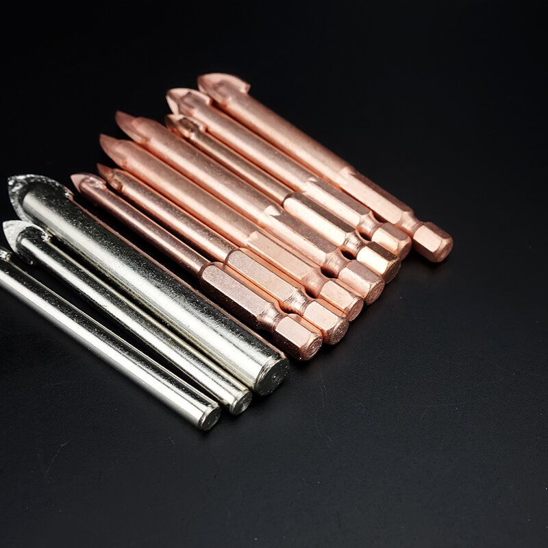 Free shipping 6mm Glass Drill Bits Hole Saws for Hard Brittle Ceramic Materials Round Handle