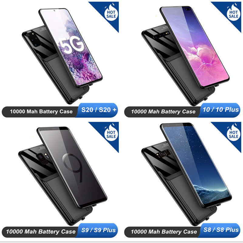 Araceli 10000 Mah For Samsung Galaxy S20 S20 + Plus S8 S9 S10 Plus S8 Plus Battery Case Power Bank