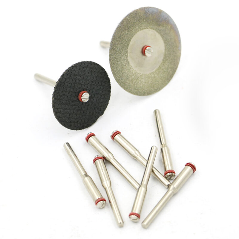 10Pcs accessori Dremel 3mm leva di collegamento di serraggio in miniatura lucidatura ruota mandrino supporto ruota di taglio per utensili rotanti