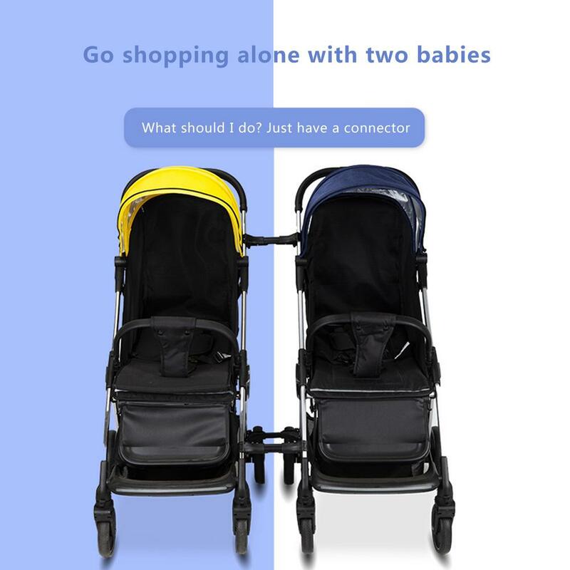 3Pcs Coupler Bush Insert Ke Dalam Stroller untuk Babyzen Yoyo Baby YOYO Adaptor Konektor Kereta Dorong Membuat Yoyo Menjadi Kereta Bayi Kembar