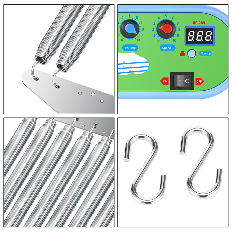 Electric Baby Swing Controller Hanging Electric Cradle Control With Adjustable Timer Swing Spring For Baby Cradle Baby Hammock