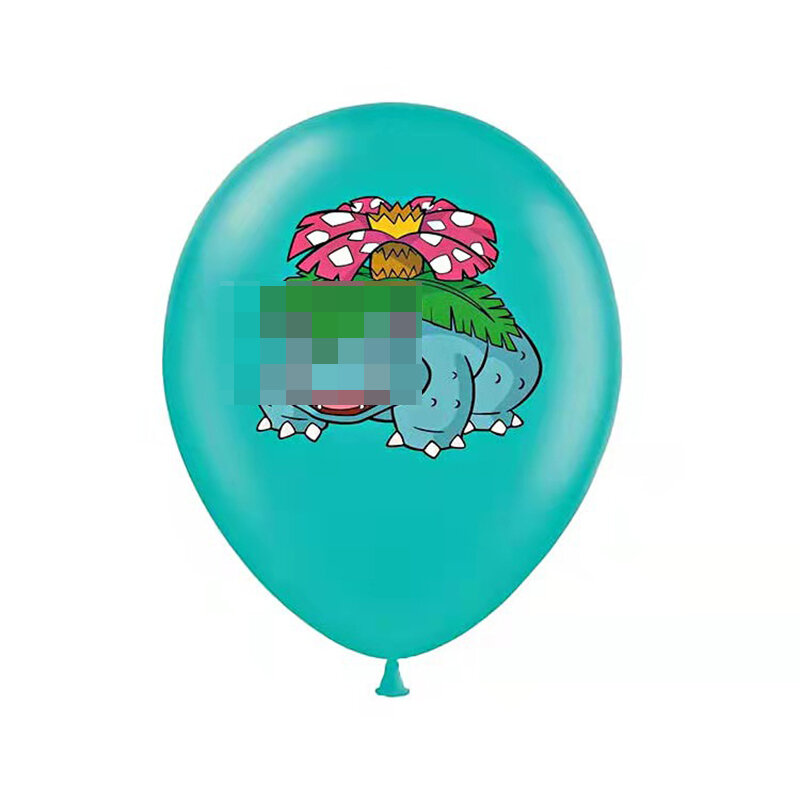 Ballon en aluminium en Latex, 10 pièces, dessin animé japonais, pikach-u, monstre tortue, Toad, décoration de fête d'anniversaire pour enfants