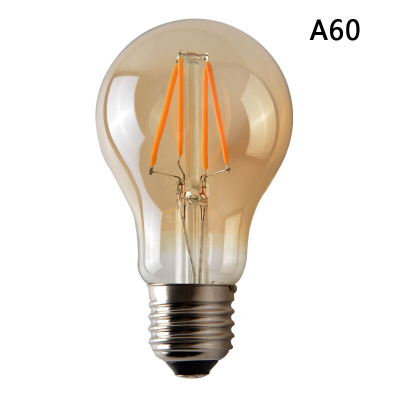 Винтажная Ретро лампа с регулируемой яркостью, промышленная лампа E27, подвесной светильник, лампочка 220 В для декора