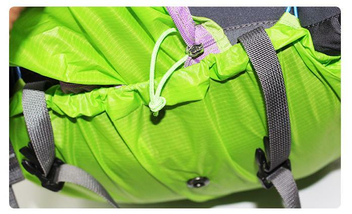 Cubierta de mochila de engranaje de Asta, bolsa impermeable ligera a prueba de polvo, cubierta de bolsa de Montañismo de silicona recubierta 20d