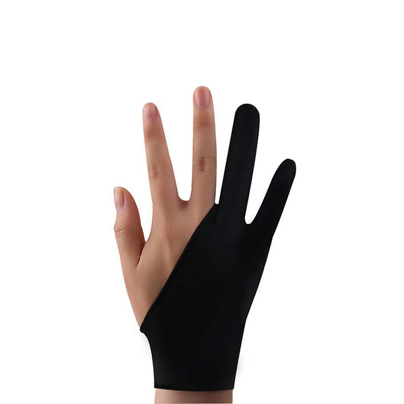 2-Finger Anti-FoulingศิลปะAnti-ถุงมือซึ่งสามารถใช้เป็นคอมพิวเตอร์แท็บเล็ตIPadหน้าจอสัมผัสบอร์ดแขน