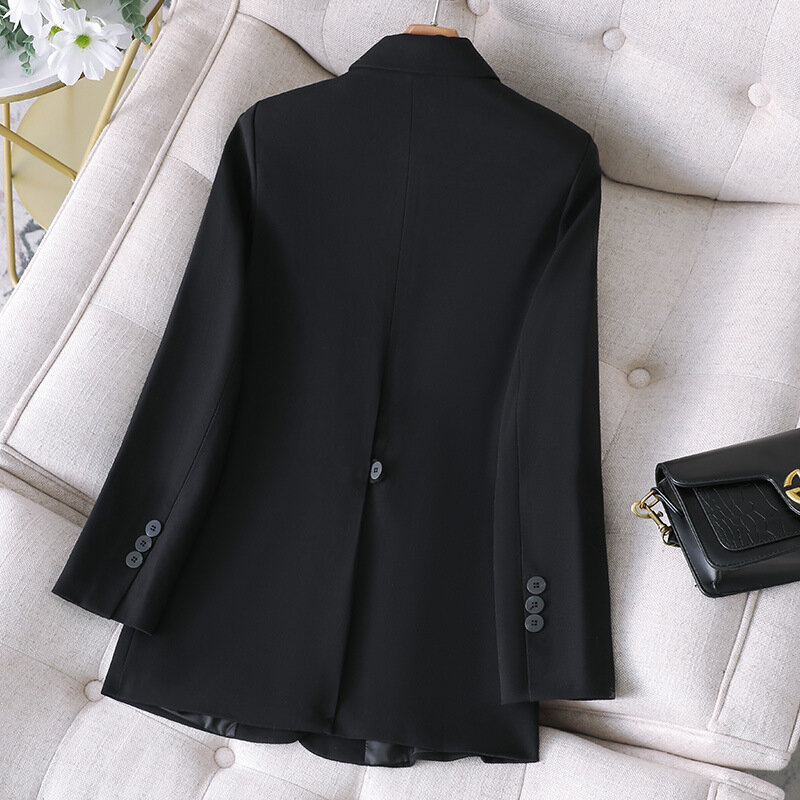 2021 Spring and autumn Korean thin small suit jacket women loose long sleeve professional temperament fashion jacket women