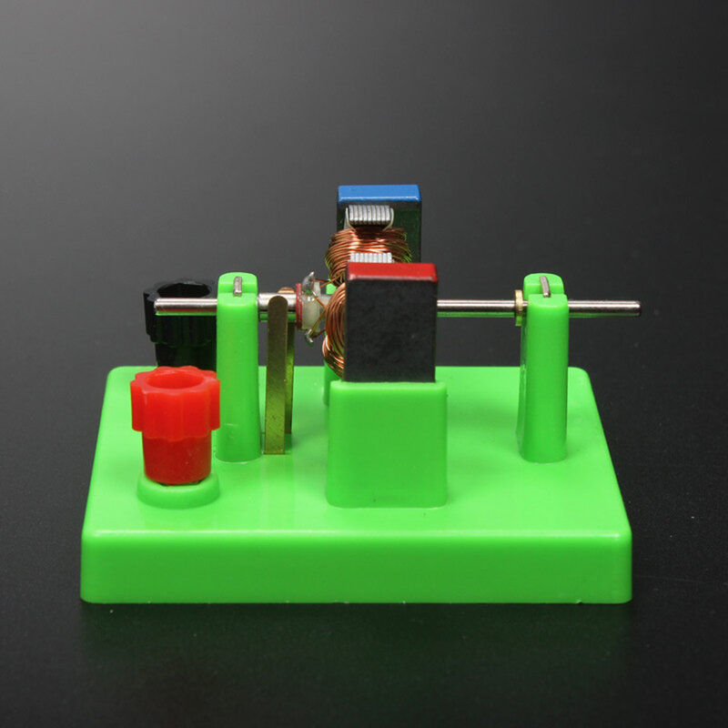 Miniatura elétrica dc para estudantes, brinquedo educacional para estudantes de física e ciências