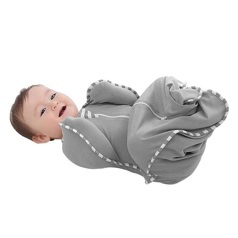 Baby Swaddling Blanket Soft And Comfortable Wearable Sleeping Bag For Newborn Under Unique And Spacious Sack Design